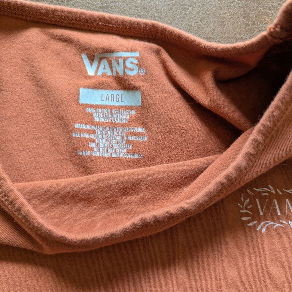 Vans Cropped Short Sleeve Top - Picture 3 of 6
